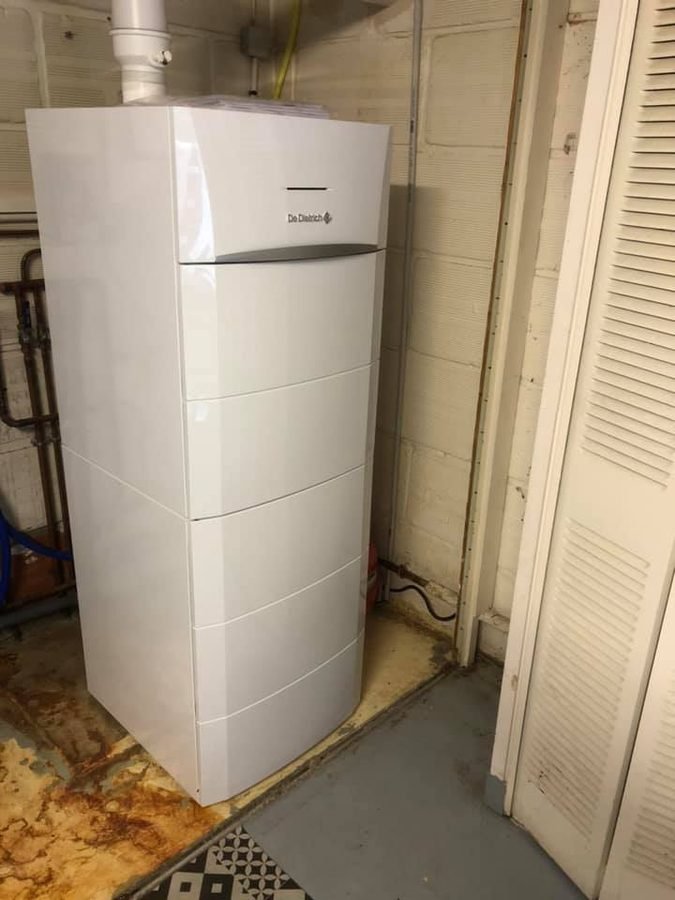 Installation de chaudière — chantier n°08