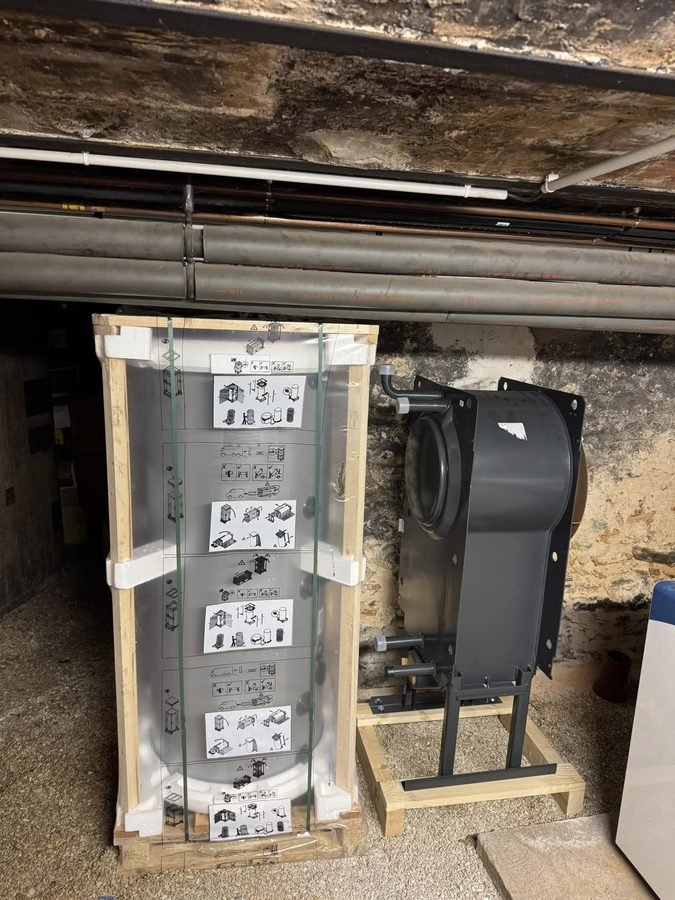 Installation de chaudière — chantier n°14