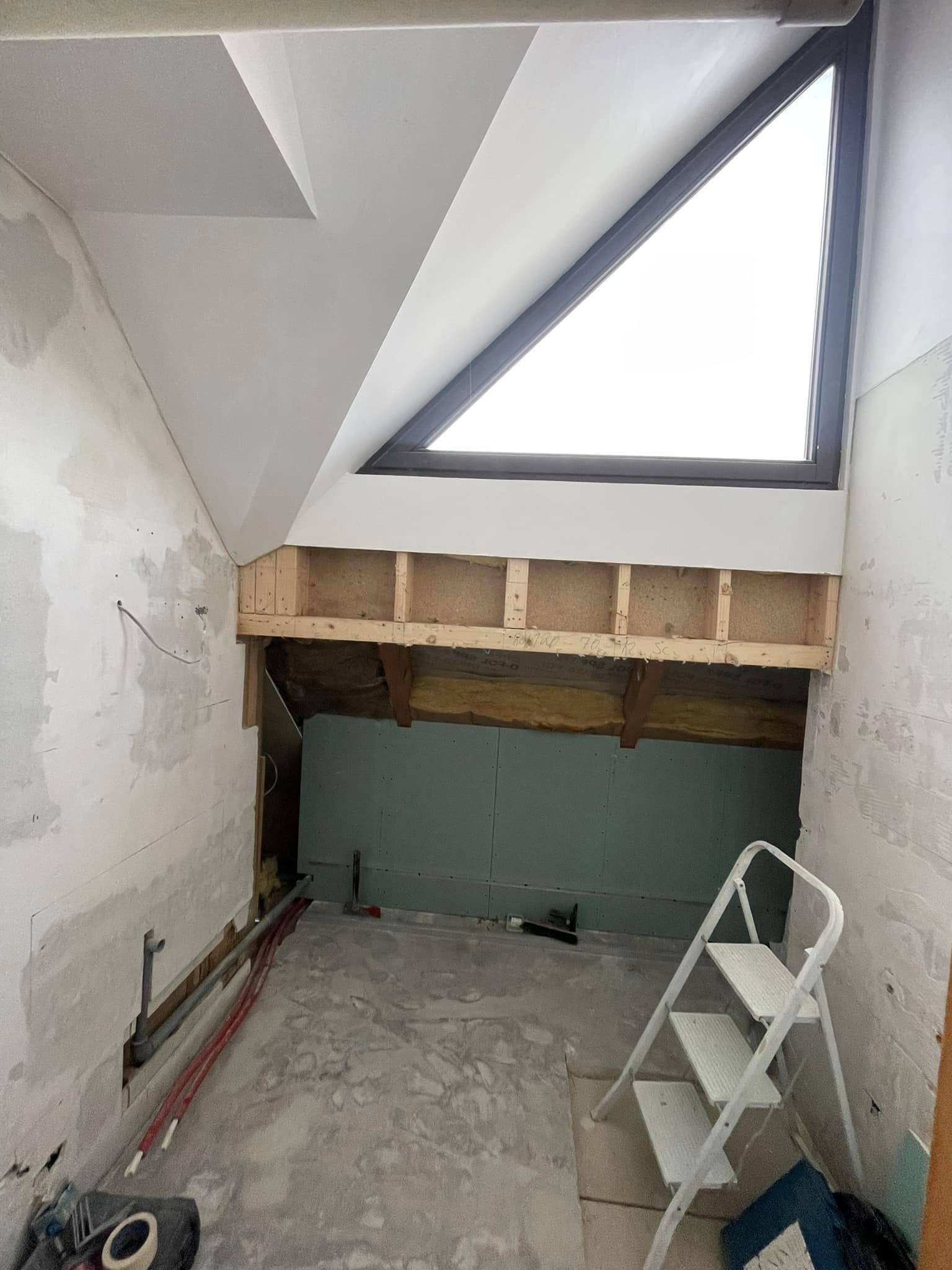 Chantier avant rénovation — état brut